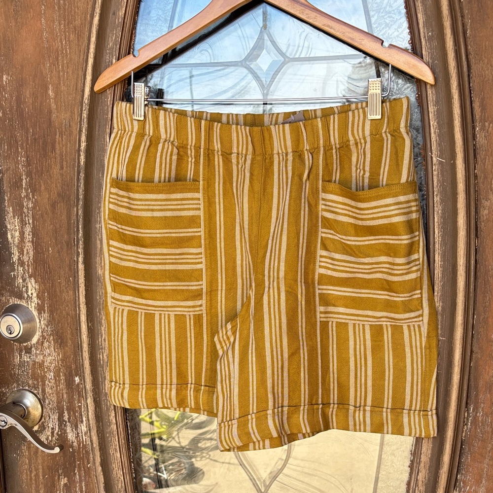 NWT J. Jill Linen Blend Casual Shorts! small